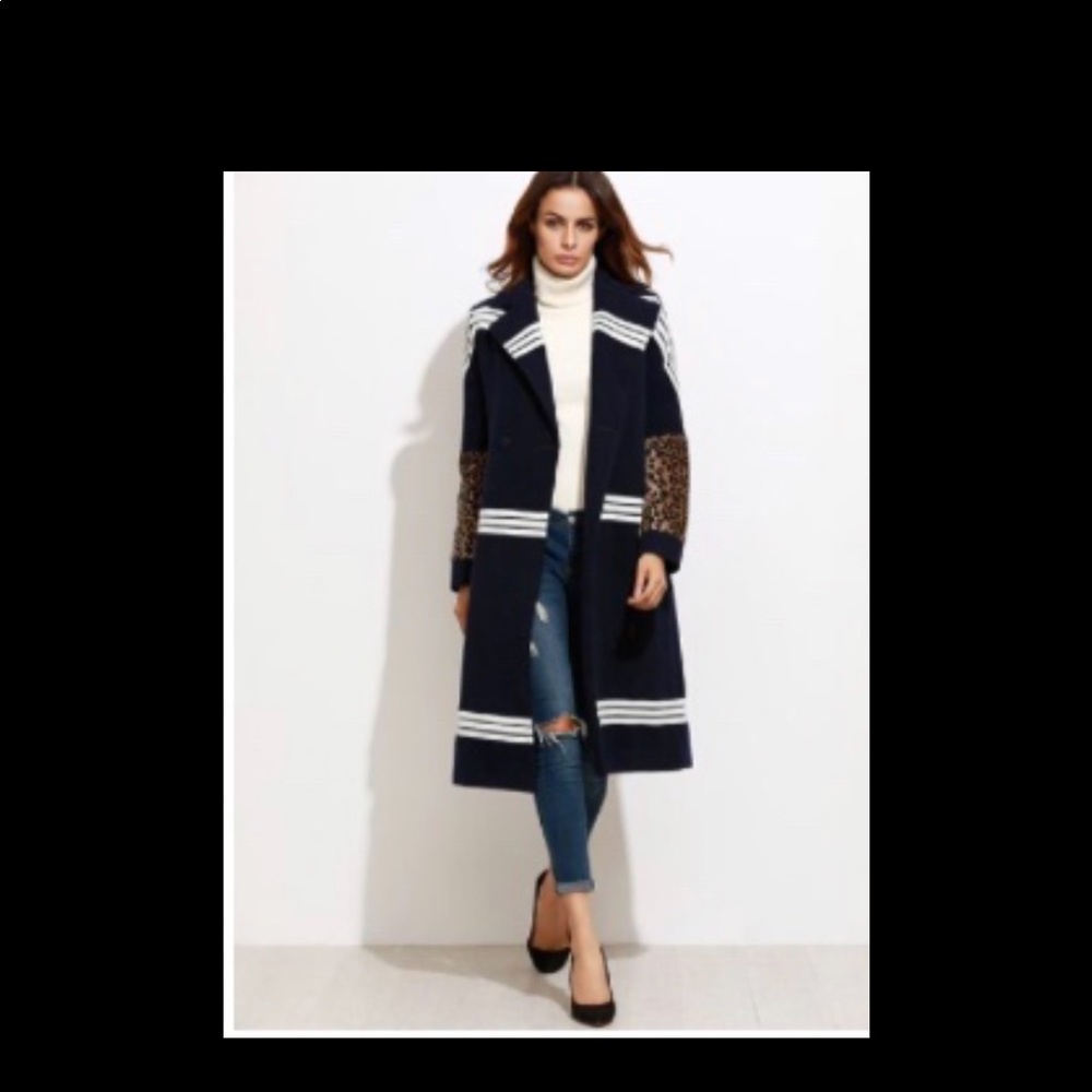 Trench Coat Pea Coat - Picture 1 of 1